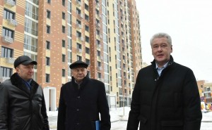 27 января 2016 Мэр Москвы Сергей Собянин осмотрел жилые дома в районе Таганский